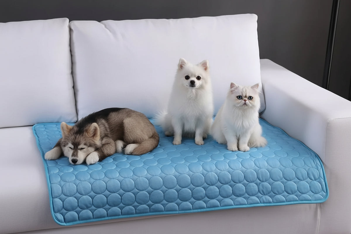 FreshPaw™ - Le Tapis Rafraîchissant Autorégulant pour Animaux