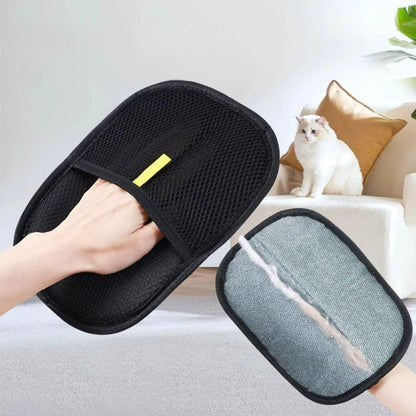 Gant Épilateur Anti‑Poils – Nettoyage Rapide pour Vêtements, Canapés et Animaux