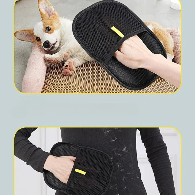 Gant Épilateur Anti‑Poils – Nettoyage Rapide pour Vêtements, Canapés et Animaux