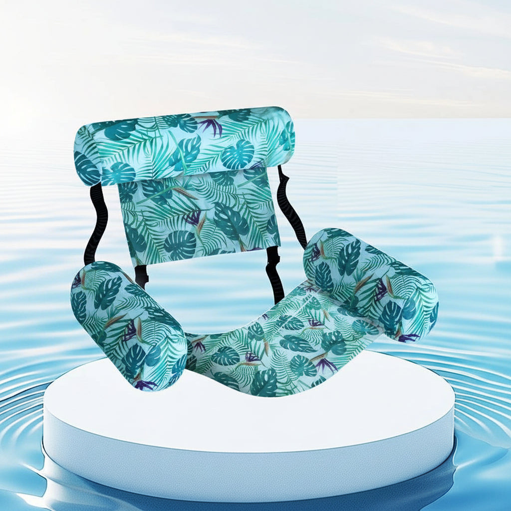 Transat Flottant de Piscine Premium – Confort, Relaxation et Bain de Soleil dans l'Eau