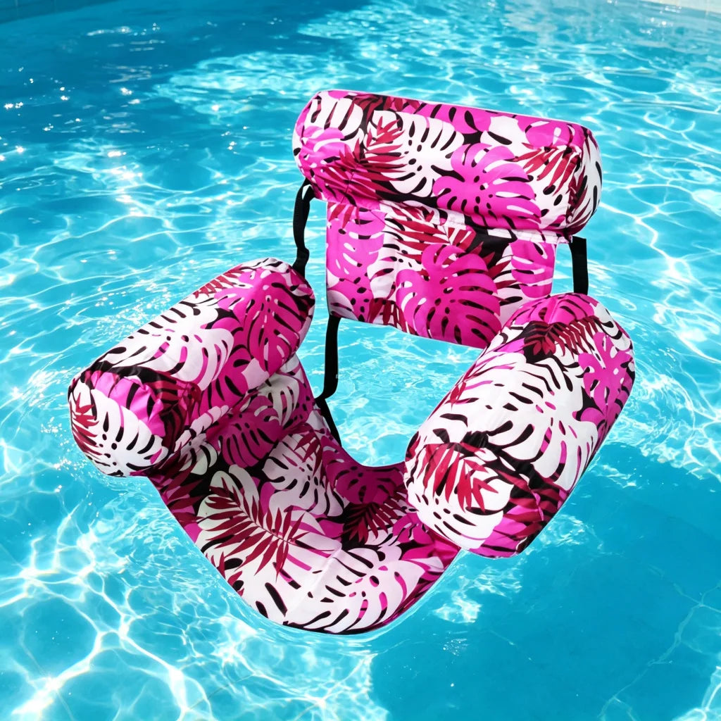 Transat Flottant de Piscine Premium – Confort, Relaxation et Bain de Soleil dans l'Eau